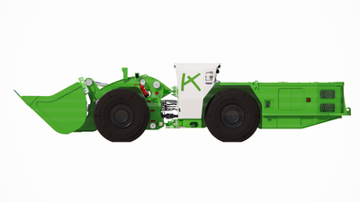 14T锂电铲运机-KAT615EV